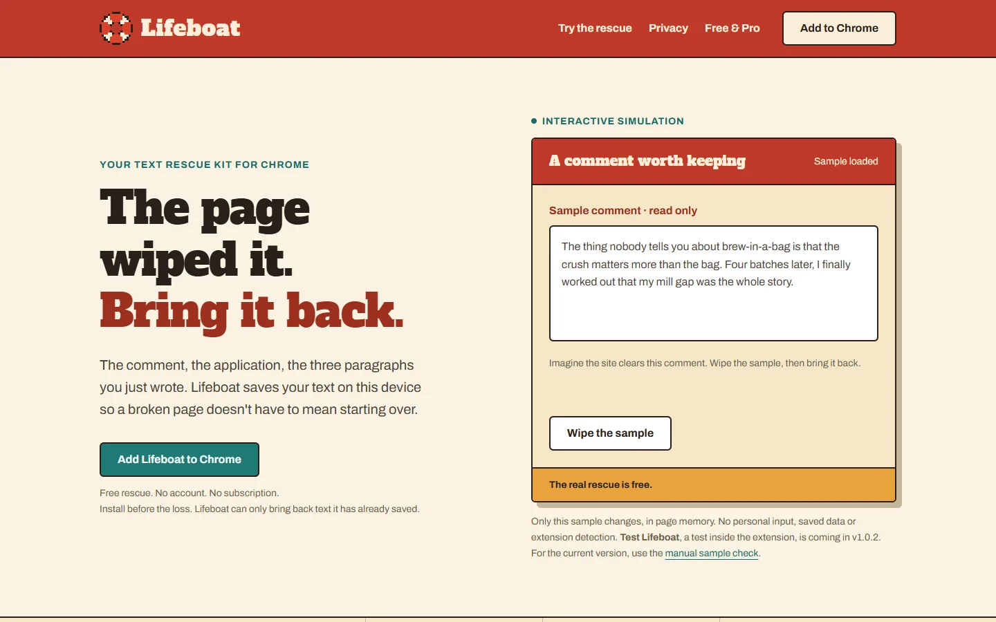 Lifeboat screenshot 2