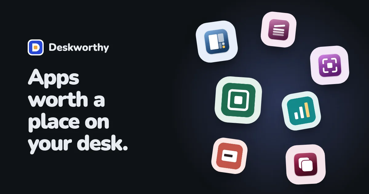 Deskworthy screenshot 1