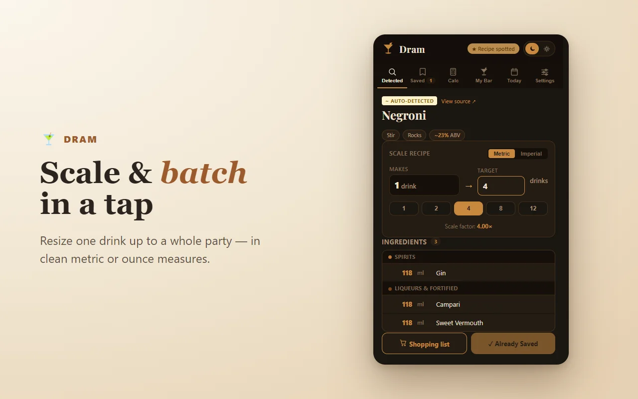 Dram screenshot 2
