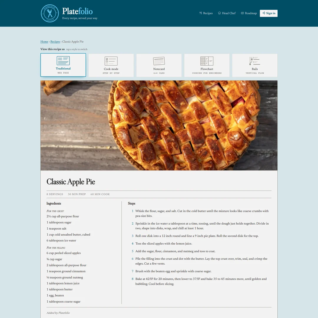 Platefolio screenshot 3